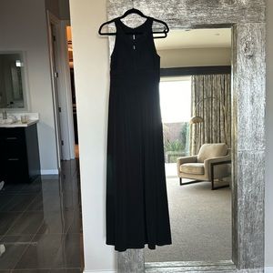 Black formal dress by Sangria in size 10.